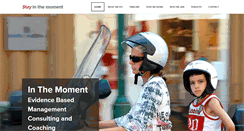 Desktop Screenshot of in-the-moment.co.uk